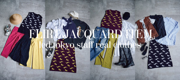 FLIRT JACQUARD ITEM STAFF REAL CLOTHES