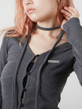 CHOKER SET LIB TOPS / GRAY