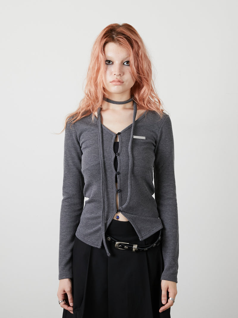 CHOKER SET LIB TOPS / GRAY