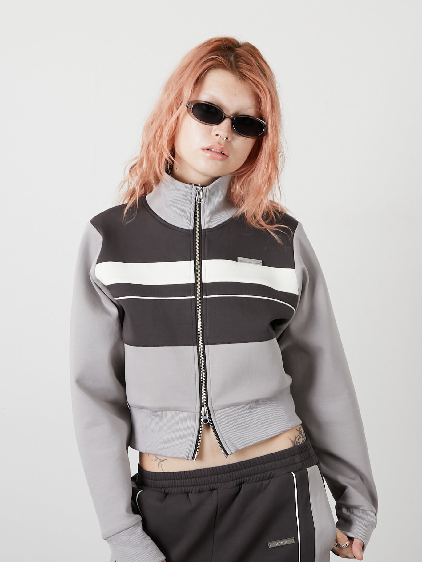 LD TRACK JACKET / GRAY – led-tokyo│レッドトーキョー