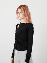 BUSTIER SET TOPS / BLACK