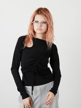 BUSTIER SET TOPS / BLACK