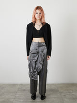 LAYERED SLACKS / GRAY