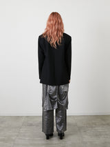 LAYERED SLACKS / GRAY