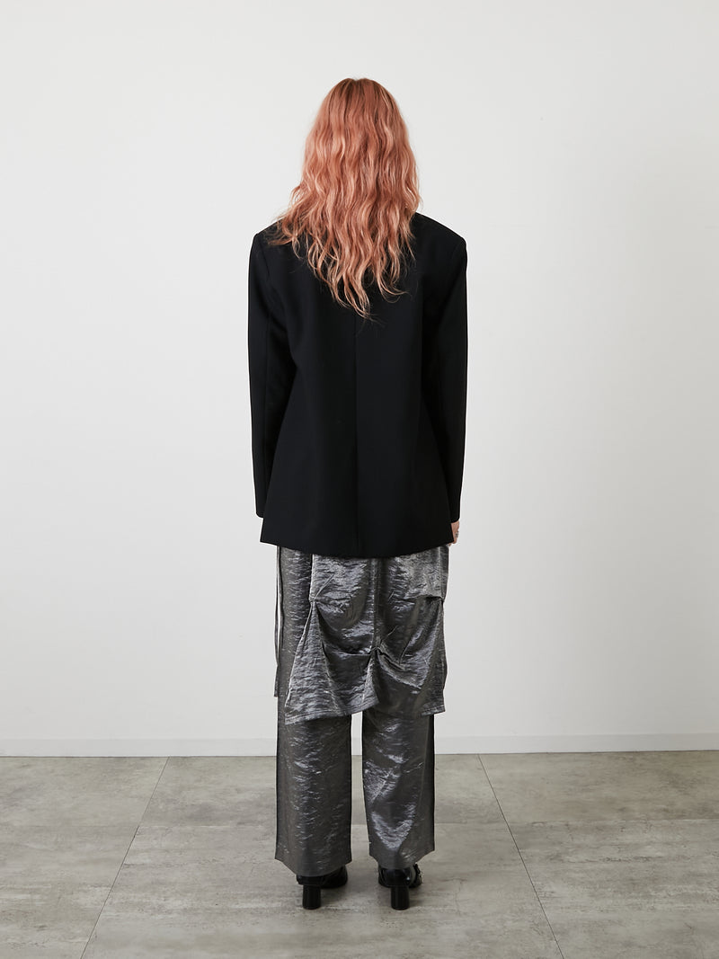 LAYERED SLACKS / GRAY