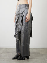 LAYERED SLACKS / GRAY