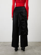 LAYERED SLACKS / BLACK