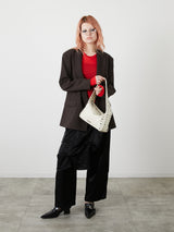 LAYERED SLACKS / BLACK