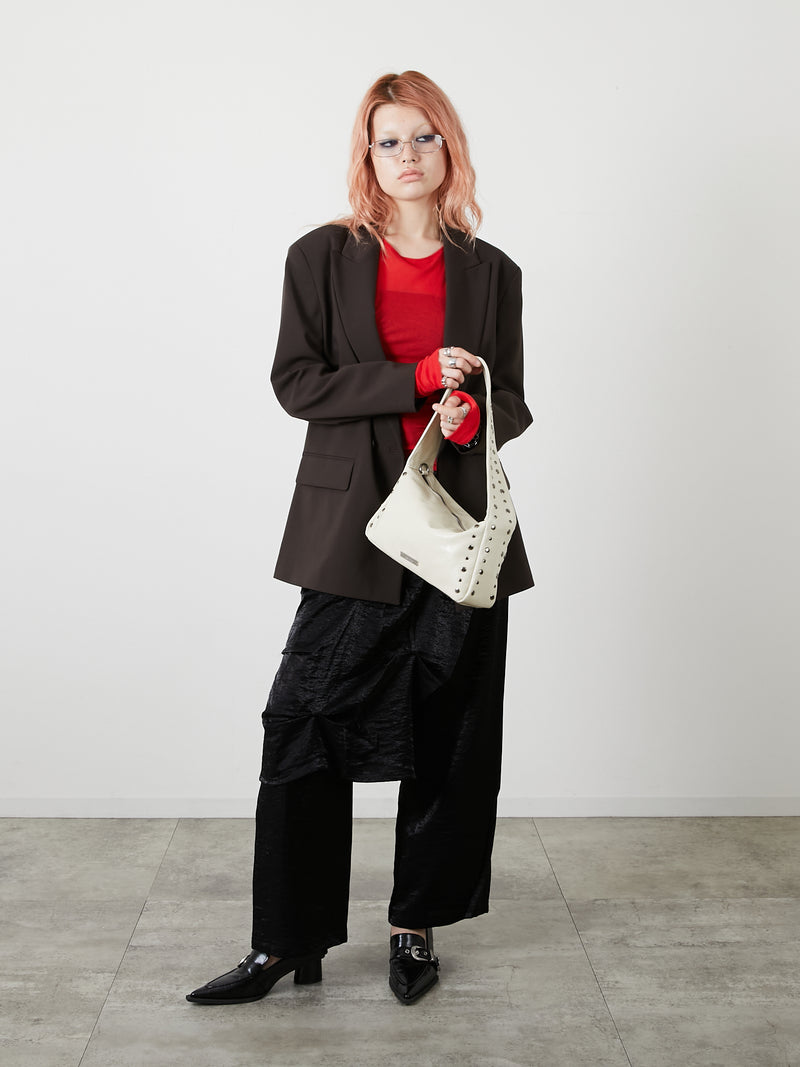 LAYERED SLACKS / BLACK