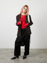 LAYERED SLACKS / BLACK