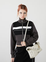 2WAY STUDS BAG / WHITE
