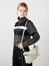 2WAY STUDS BAG / WHITE