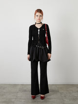 CHOKER SET LIB TOPS / BLACK