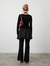 CHOKER SET LIB TOPS / BLACK