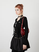 CHOKER SET LIB TOPS / BLACK