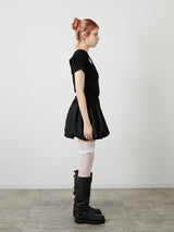 DESIGN OPEN TEE / BLACK