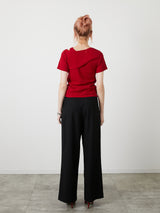 DESIGN OPEN TEE / RED