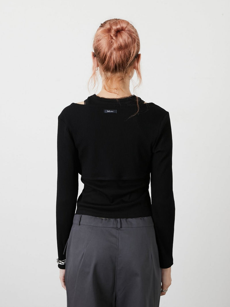 2PIECE TOPS / BLACK