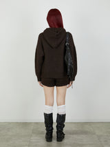 KNIT MINI BOTTOM / BROWN