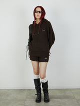 KNIT MINI BOTTOM / BROWN