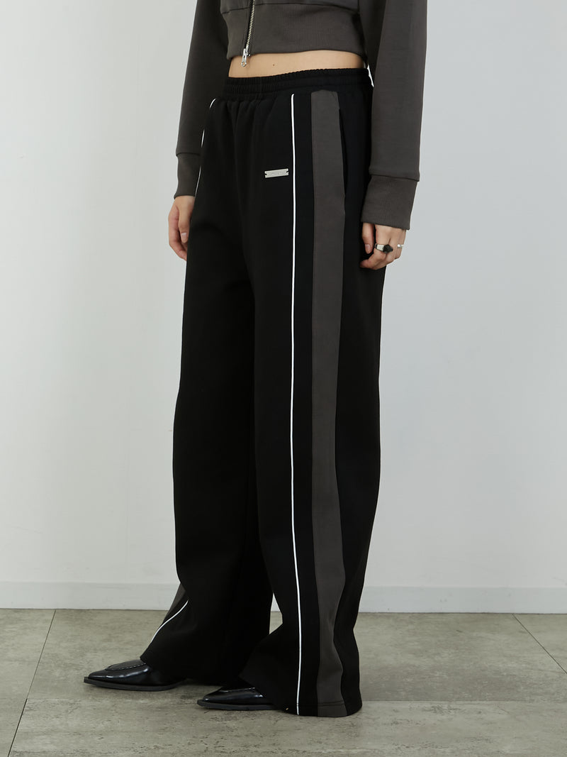 LD TRACK PANTS / BLACK