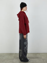 PRINT DENIM / BLACK