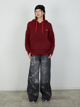 PRINT DENIM / BLACK