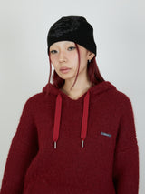 PRINT BEANIE / BLACK