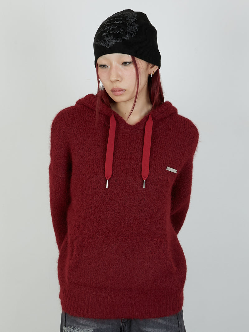 PRINT BEANIE / BLACK