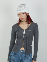 PRINT BEANIE / WHITE