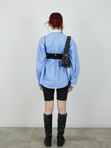 【Heart by led.】LAYERED LIKE SHIRT / BLUE