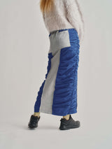 DOCKING NYLON  SKIRT / BLUE
