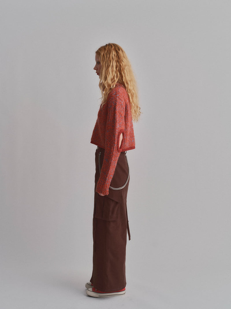 STRETCH CHINO POCKET SK / BROWN