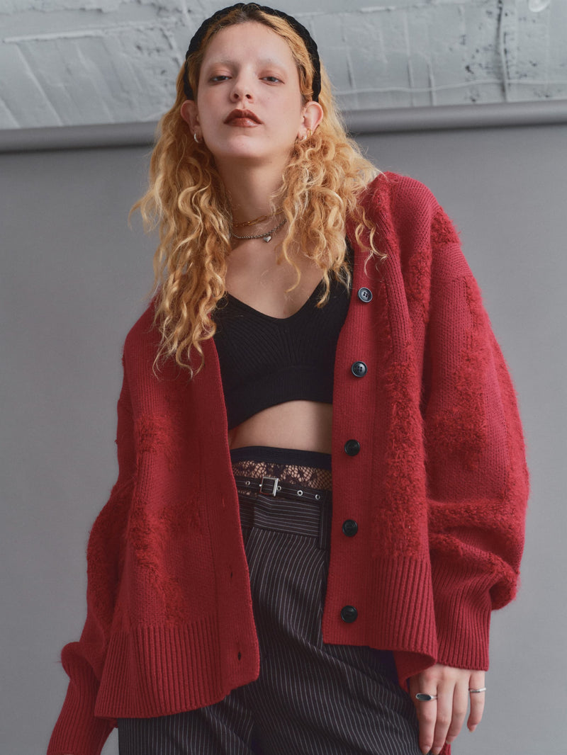 JACQUARD BIG C/G / RED