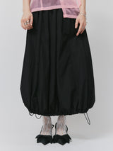 HIGH WAIST SLACKS PT/BLACK