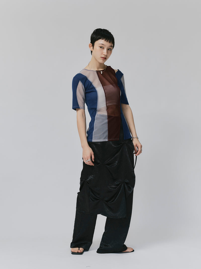 SHEER DOCKING TEE / MULTI