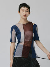 SHEER DOCKING TEE / MULTI