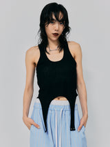 LAYERED TANK TOP / BLACK