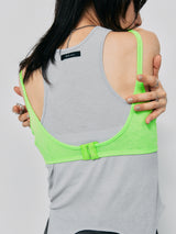 LAYERED TANK TOP / GREEN