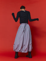 HIGH WAIST SLACKS PT/BLACK