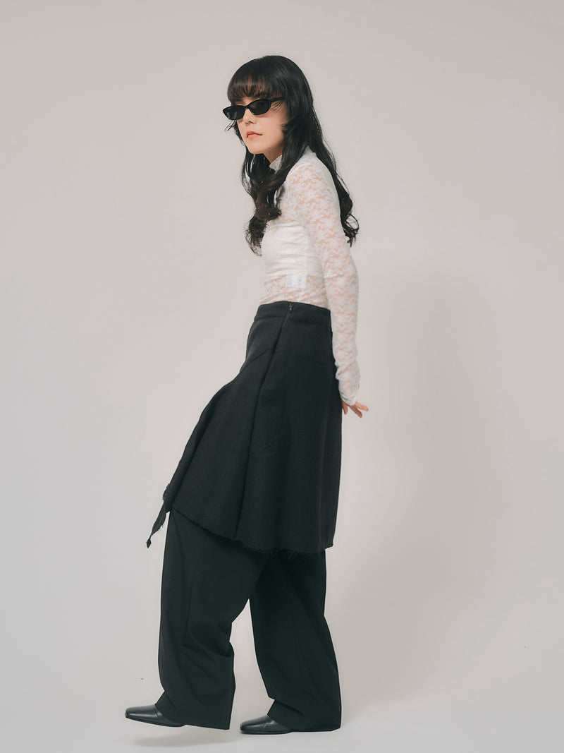 ASYMMETRY SKIRT