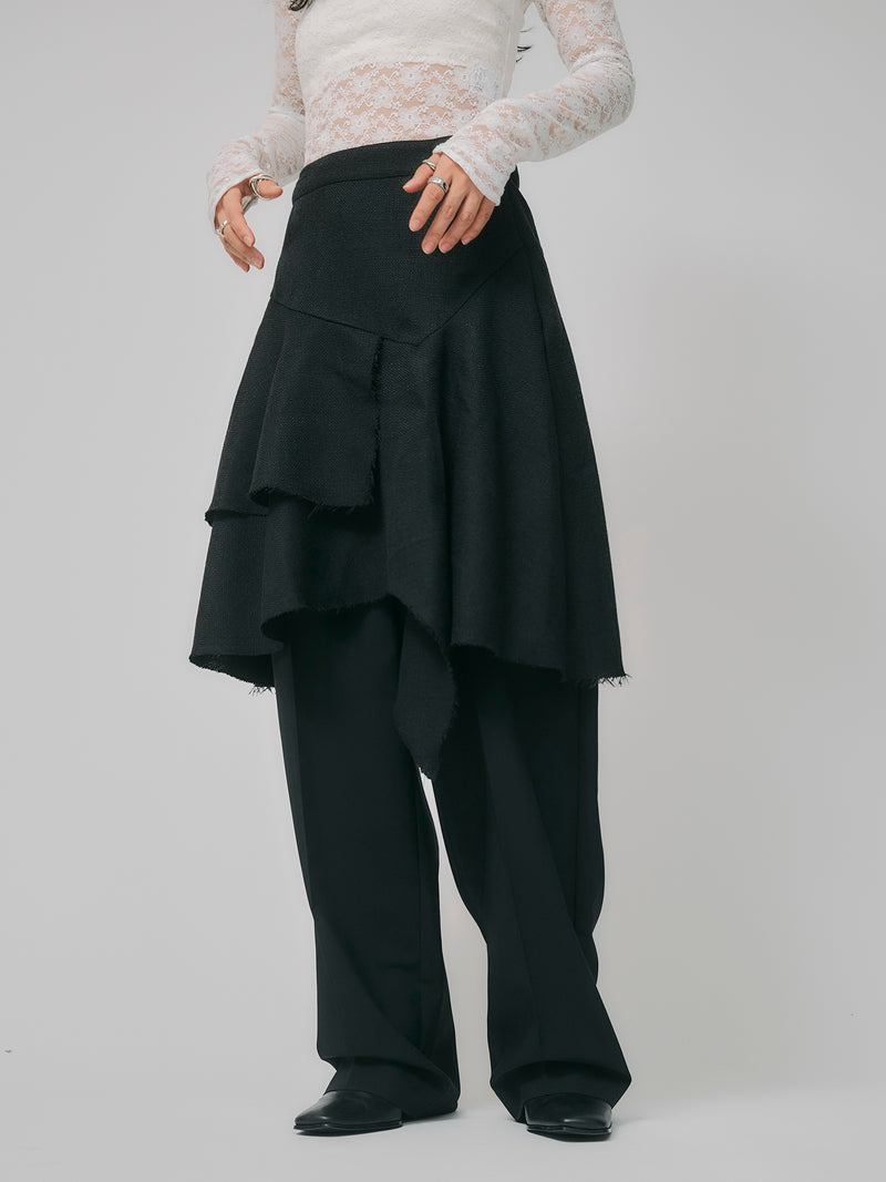 ASYMMETRY SKIRT