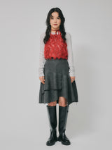 ASYMMETRY SKIRT