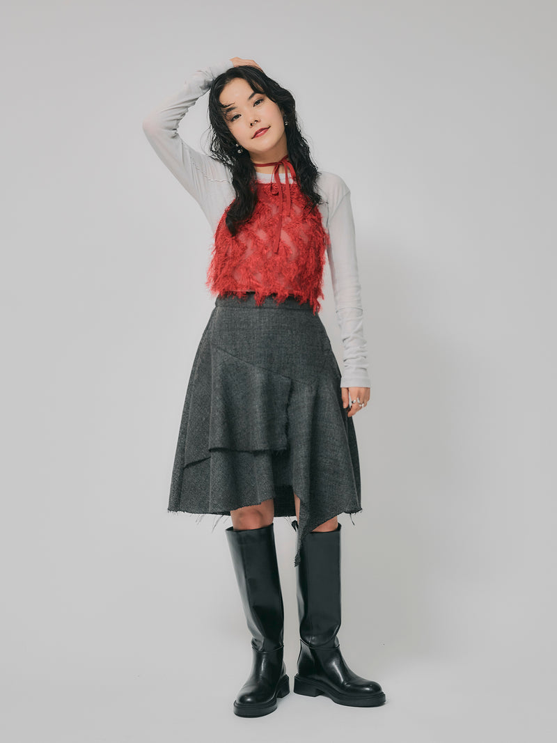 ASYMMETRY SKIRT