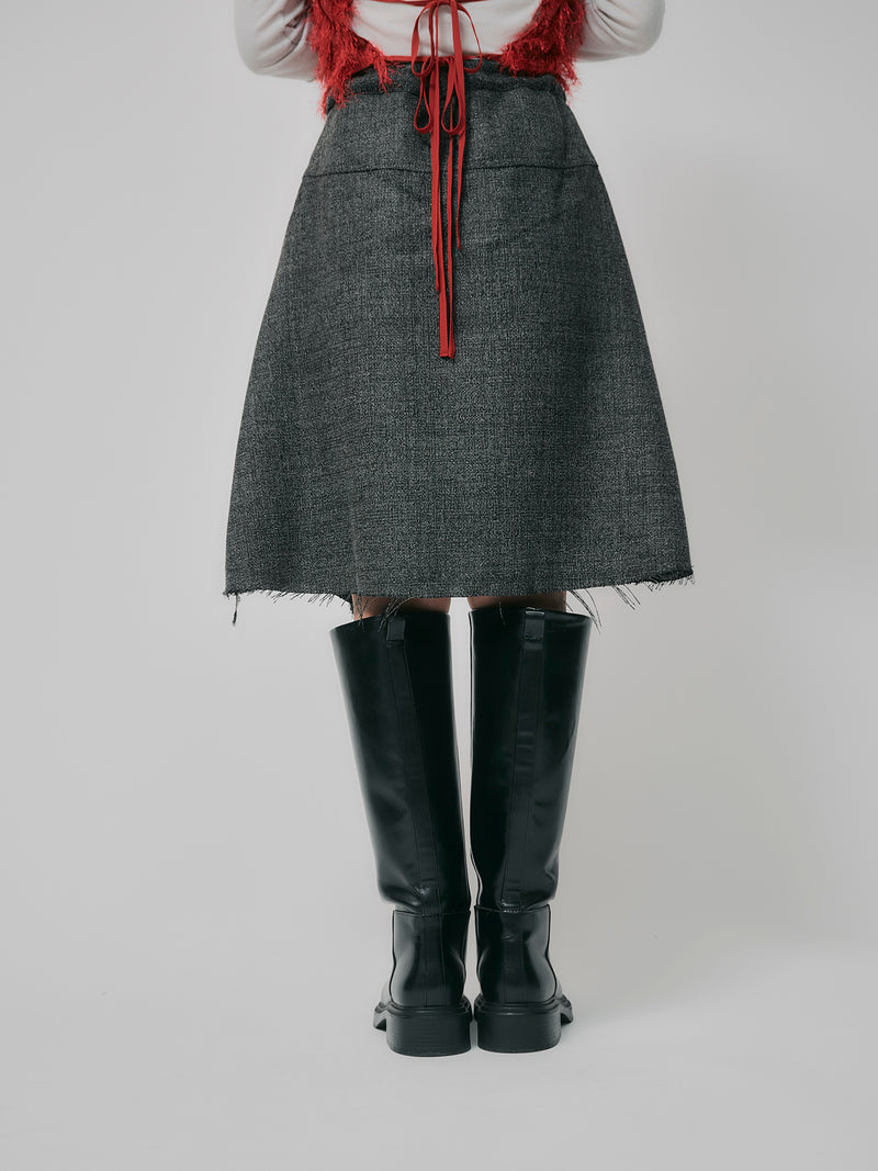 ASYMMETRY SKIRT