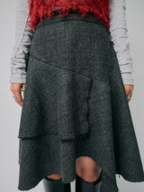 ASYMMETRY SKIRT