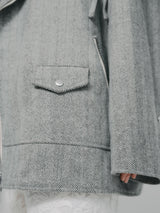 HERRINGBONE RIDERS JACKET