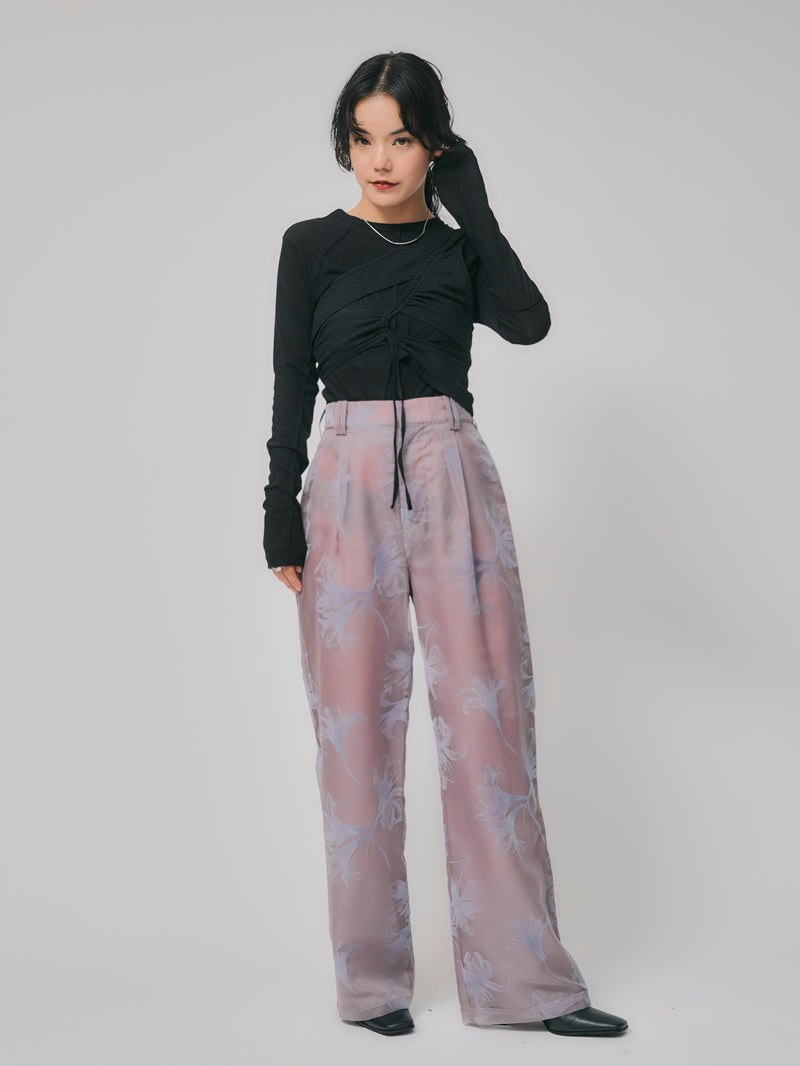 ORGANDY SHEER PANTS