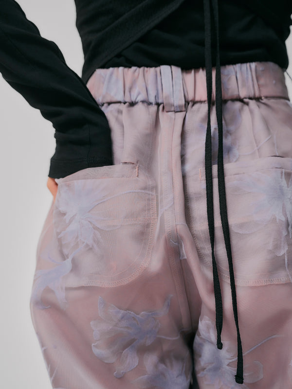 ORGANDY SHEER PANTS