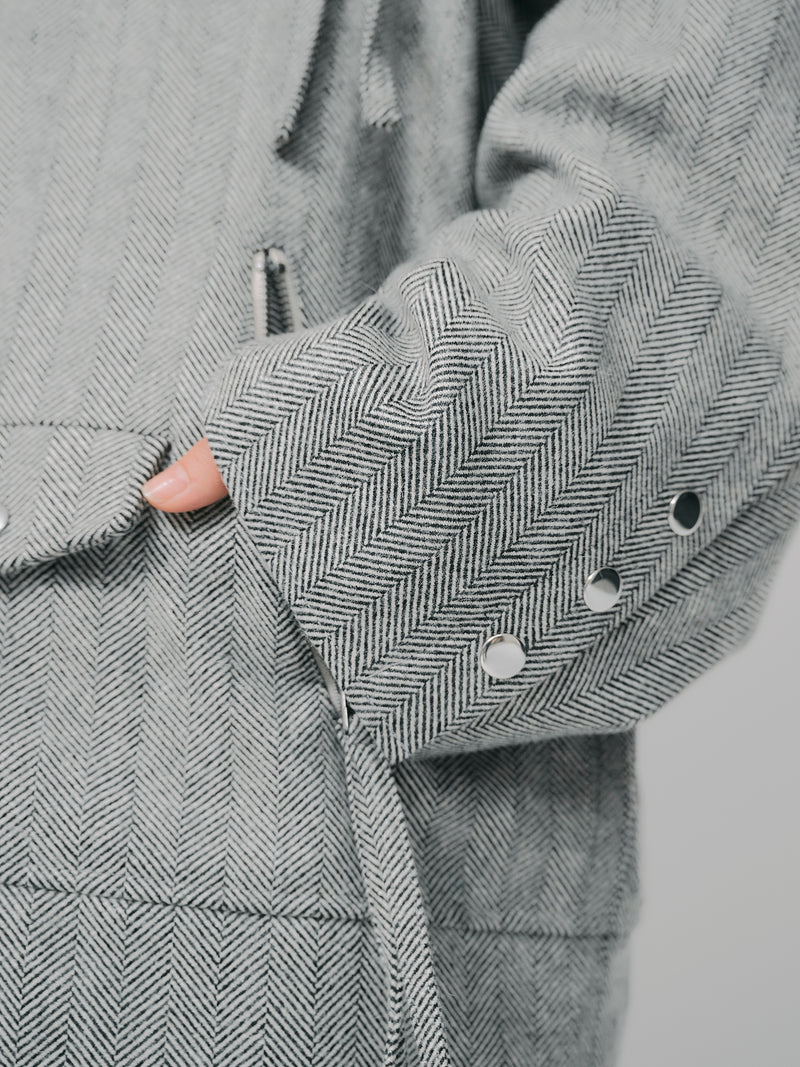 HERRINGBONE RIDERS JACKET